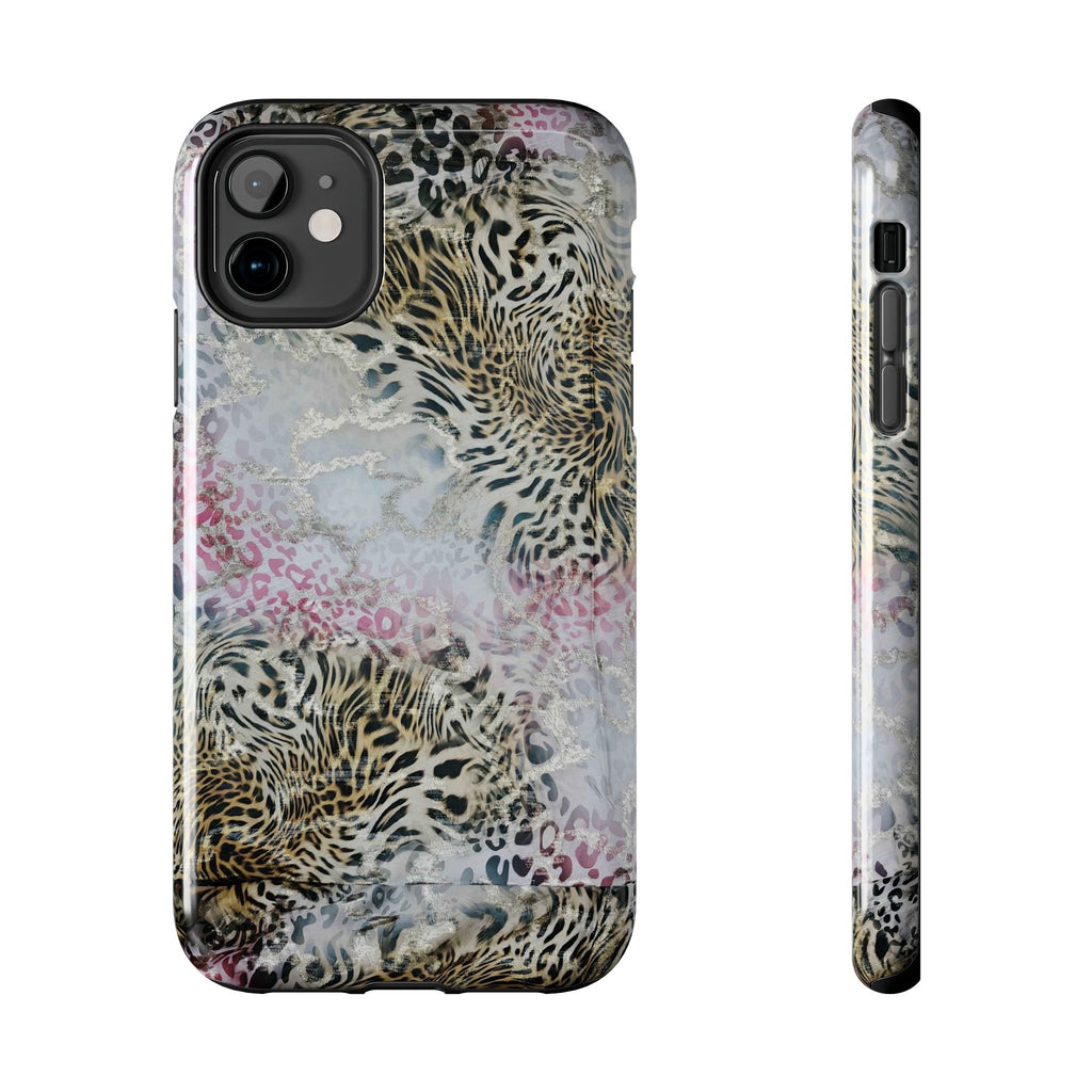 Leopard Watercolor Tough Phone Case