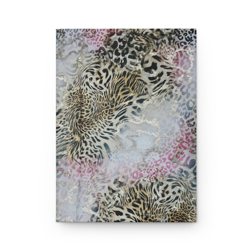 Leopard Marble Hardcover Journal