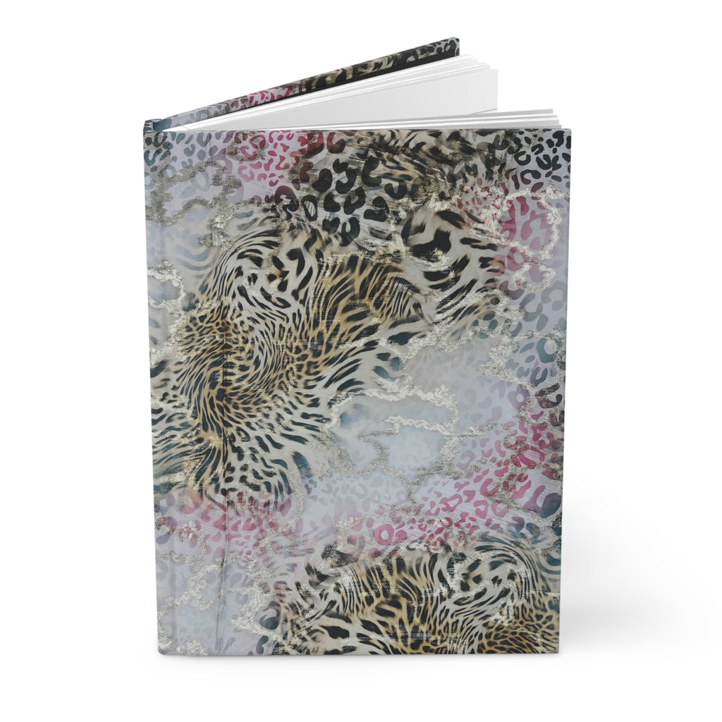 Leopard Marble Hardcover Journal