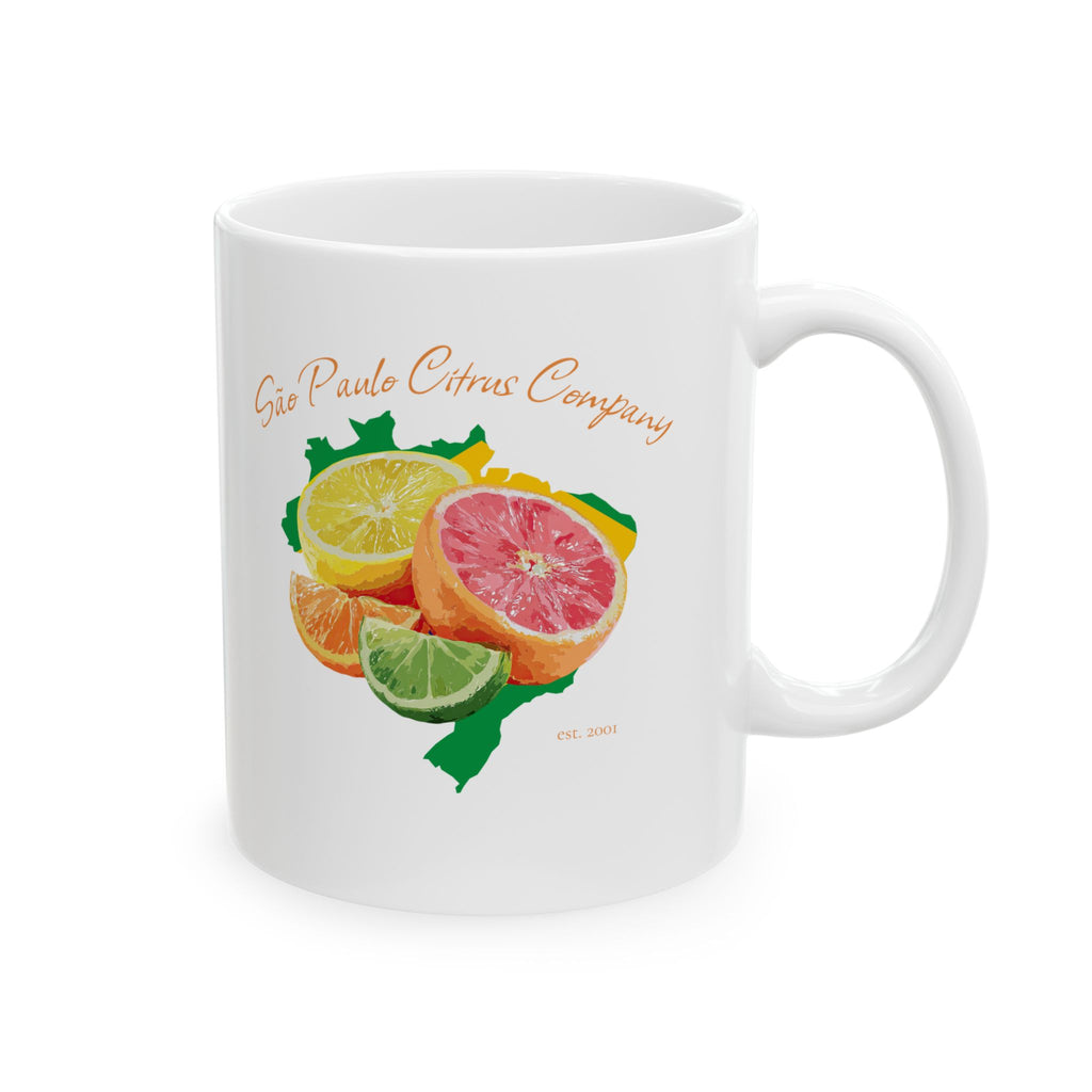 São Paulo Citrus Company Ceramic Mug
