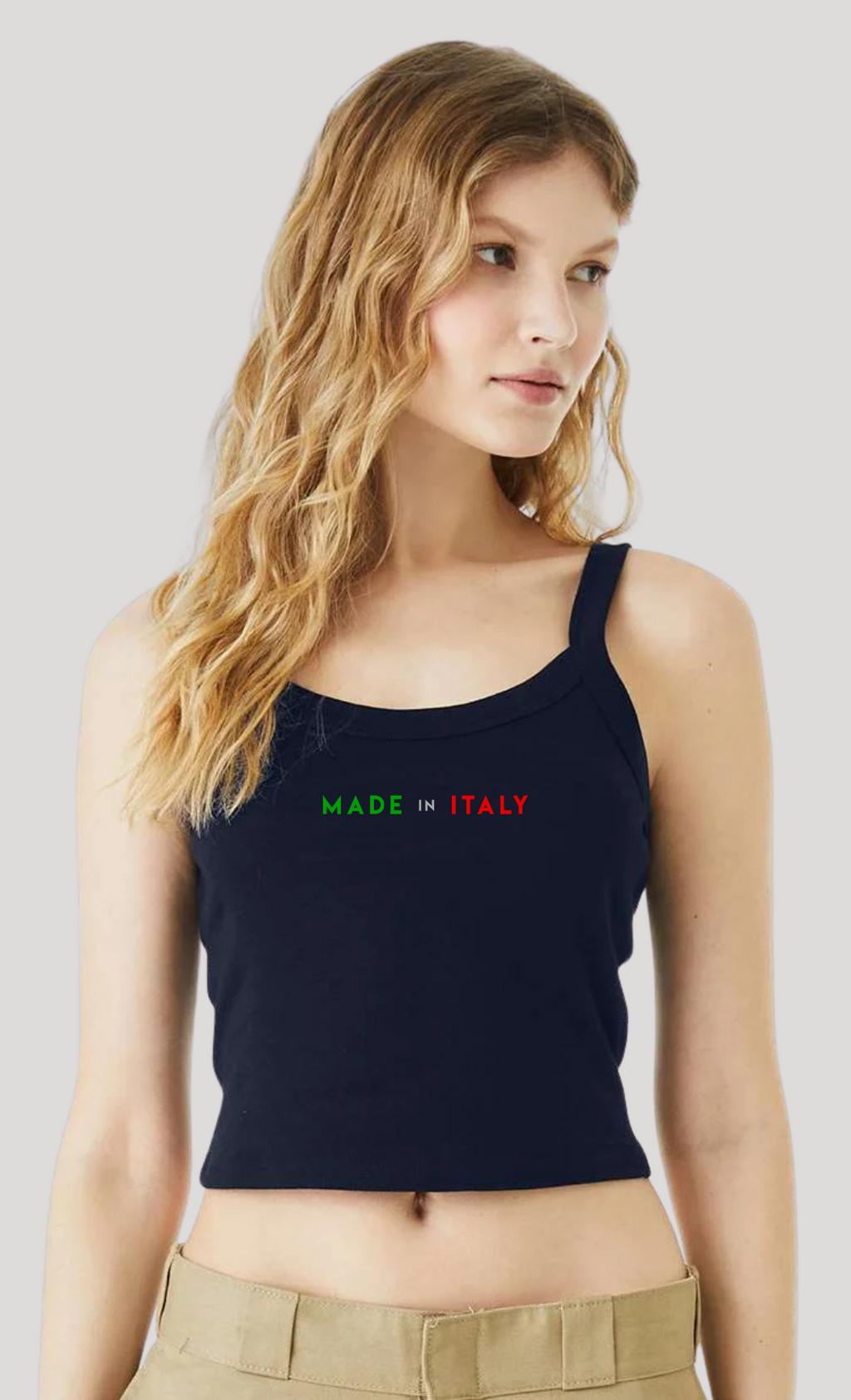 Made in Italy Spaghetti Tank