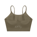 Spaghetti Strap Yoga Sports Bra